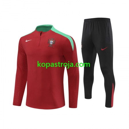 Portugal Tränings Sweatshirtställ Röd 2024